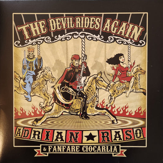 Adrian Raso & Fanfare Ciocărlia : The Devil Rides Again (LP, Album, Ltd)