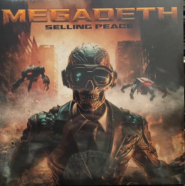 Megadeth : Selling Peace (12", Tour, Unofficial, Red)