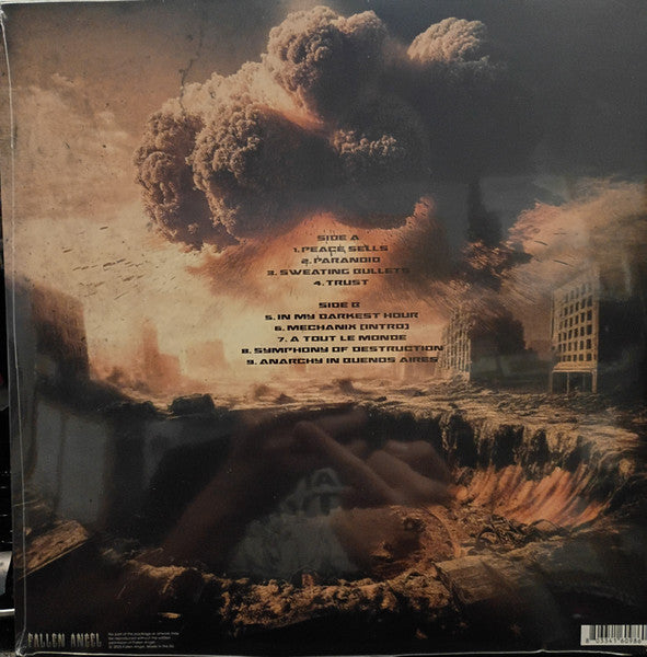 Megadeth : Selling Peace (12", Tour, Unofficial, Red)