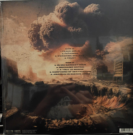Megadeth : Selling Peace (12", Tour, Unofficial, Red)