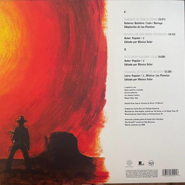 Los Planetas : Cuatro Palos (12", EP, RE)