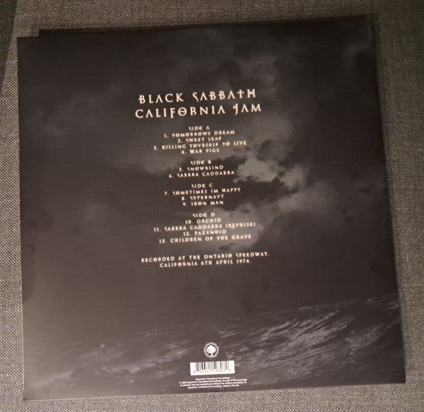 Black Sabbath : California Jam (2xLP, Ltd, Unofficial, Cle)