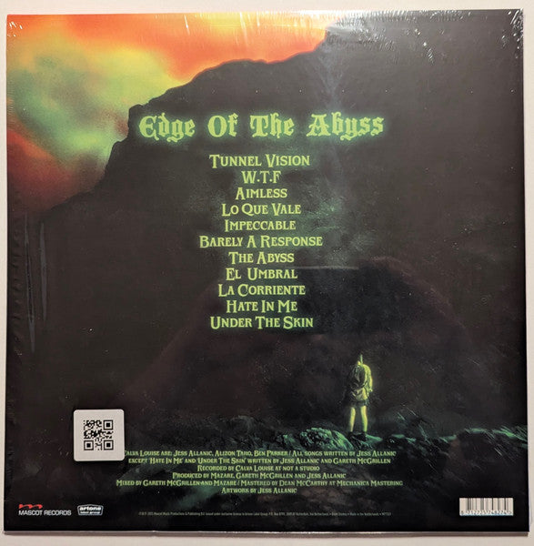 Calva Louise : Edge Of The Abyss (LP, Album, Ltd, Red)