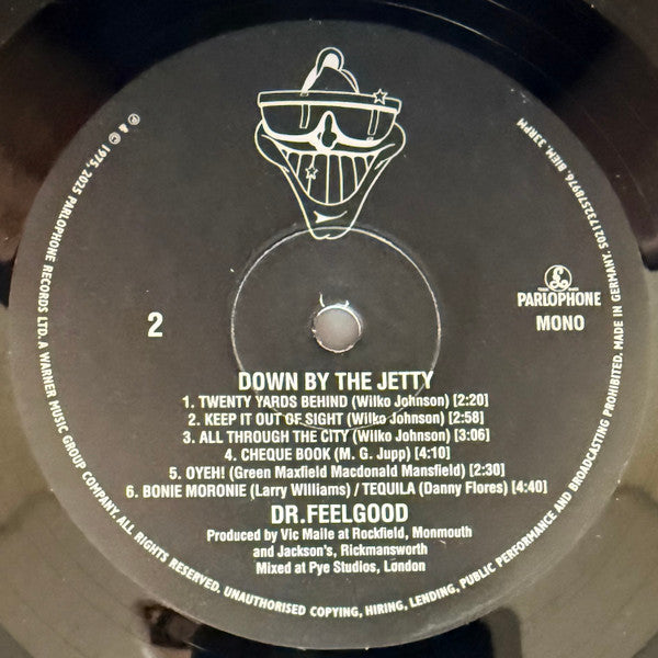 Dr. Feelgood : Down By The Jetty (LP, Album, Mono, RE, RM, 50t)