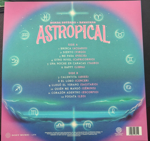 Bomba Estéreo, Rawayana : Astropical (LP, Album, Pin)