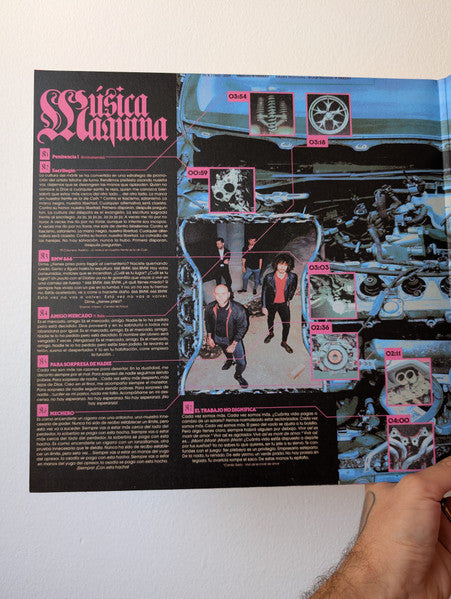 Medalla : Música Máquina (LP, Album, Ltd)