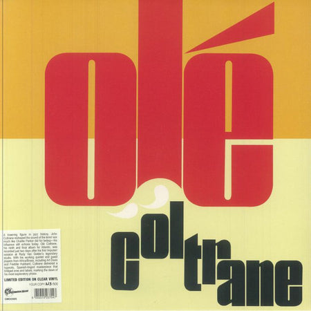 John Coltrane : Olé Coltrane (LP, Album, Ltd, RE, Cle)