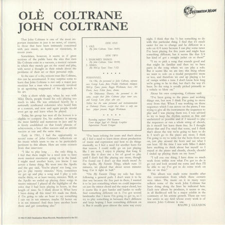John Coltrane : Olé Coltrane (LP, Album, Ltd, RE, Cle)