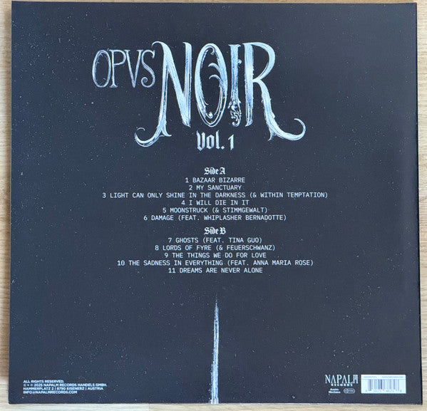 Lord Of The Lost : Opvs Noir Vol. 1 (LP, Album, Ltd, Num, Liq)