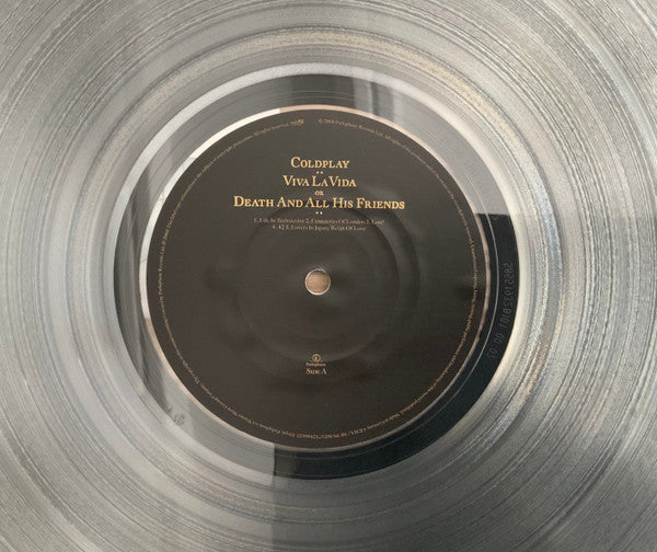 Coldplay : Viva La Vida Or Death And All His Friends (LP, Album, RE, Cle)