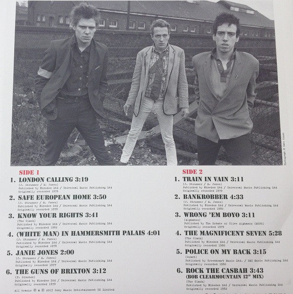 The Clash : Hits Back (3xLP, Comp, RE, RM)