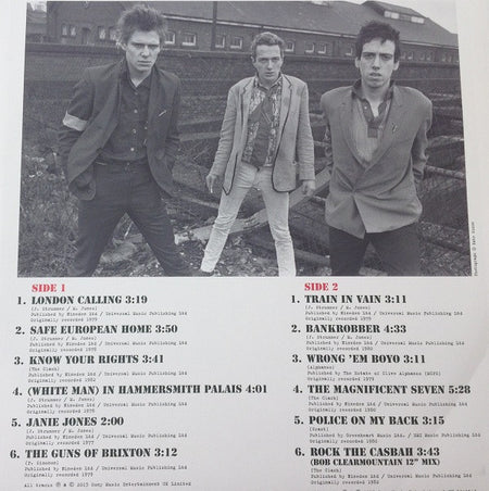 The Clash : Hits Back (3xLP, Comp, RE, RM)