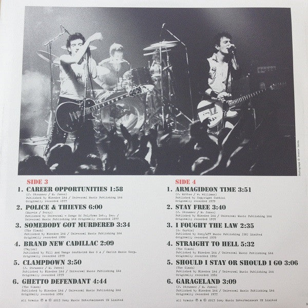 The Clash : Hits Back (3xLP, Comp, RE, RM)