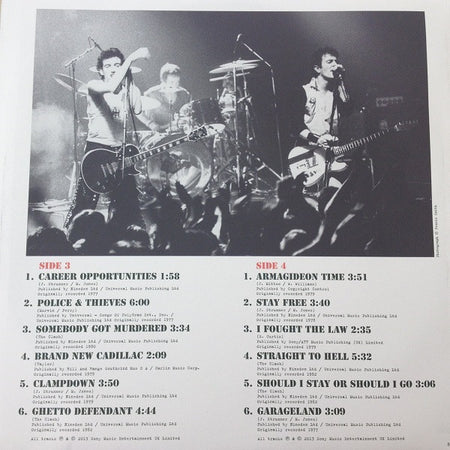The Clash : Hits Back (3xLP, Comp, RE, RM)