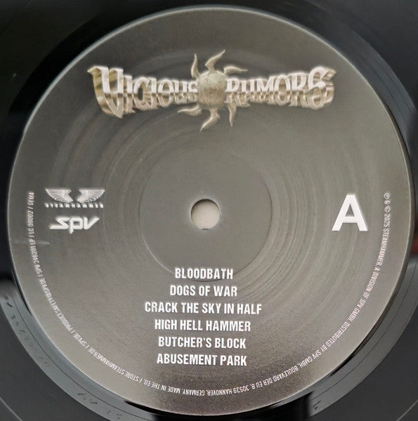 Vicious Rumors : The Devil's Asylum (LP, Album)