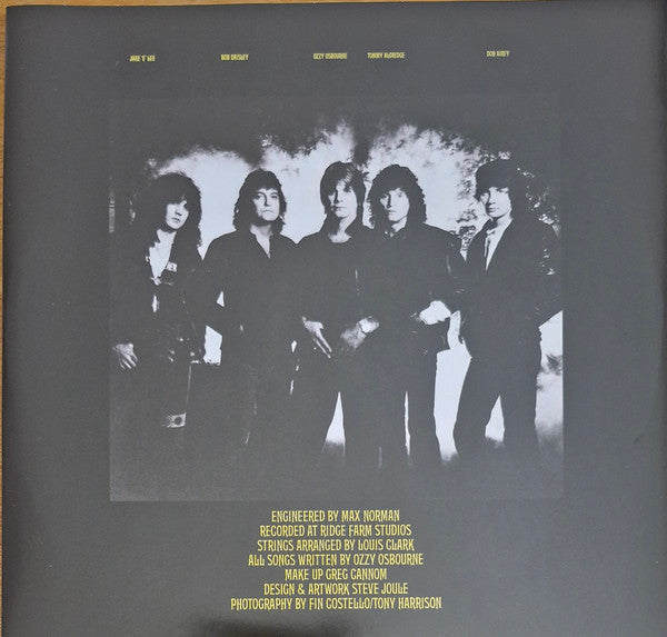 Ozzy Osbourne : Bark At The Moon (LP, Album, RE)