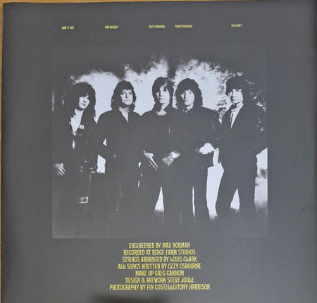 Ozzy Osbourne : Bark At The Moon (LP, Album, RE)