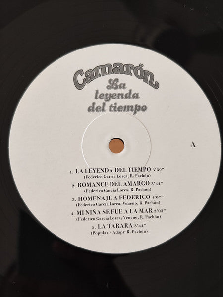 El Camarón De La Isla : La Leyenda Del Tiempo (LP, RE, RM, Foi)