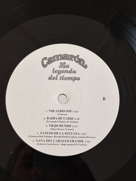 El Camarón De La Isla : La Leyenda Del Tiempo (LP, RE, RM, Foi)