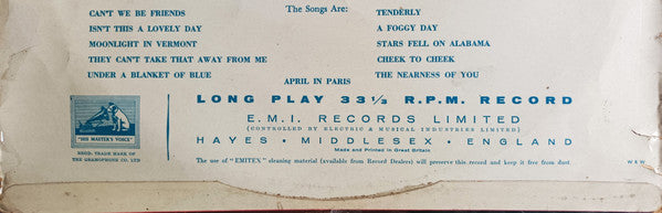 Ella Fitzgerald & Louis Armstrong : Ella And Louis (LP, Album, Mono)