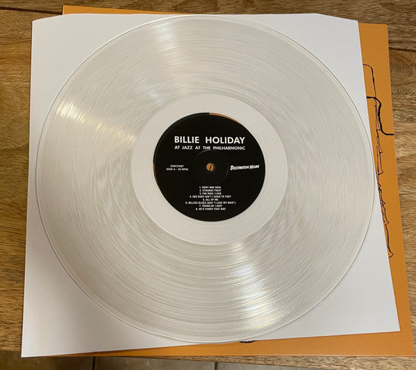 Billie Holiday : At Jazz At The Philharmonic (LP, Album, Ltd, Num, RE, Cle)