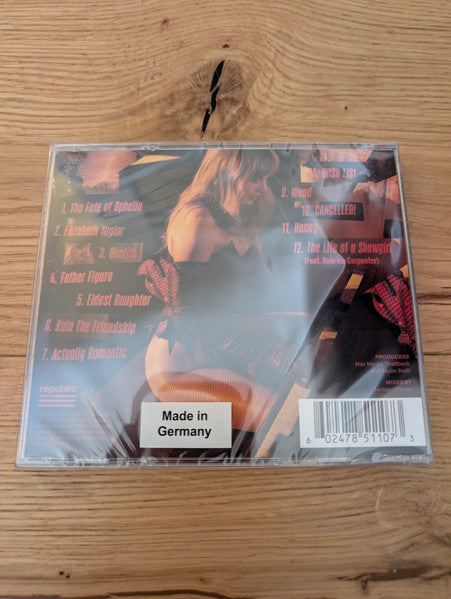 Taylor Swift : The Life Of A Showgirl (CD, Album, It')
