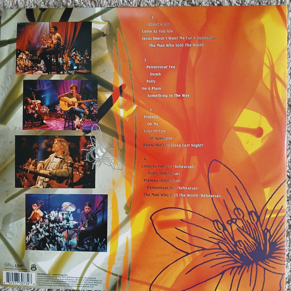 Nirvana : MTV Unplugged In New York (2xLP, Album, RE, RP, 25t)
