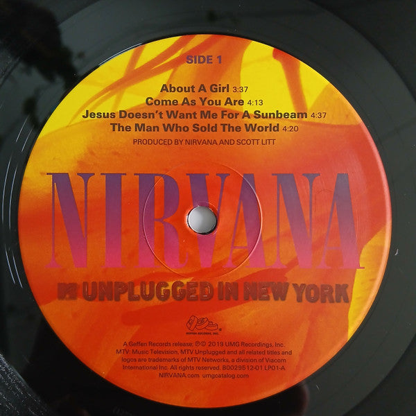 Nirvana : MTV Unplugged In New York (2xLP, Album, RE, RP, 25t)