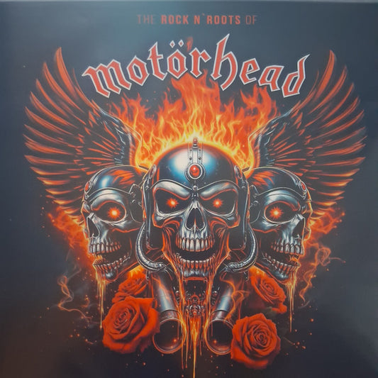 Motörhead, Various : The Rock N' Roots Of Motörhead (LP, Comp, Unofficial, Red)