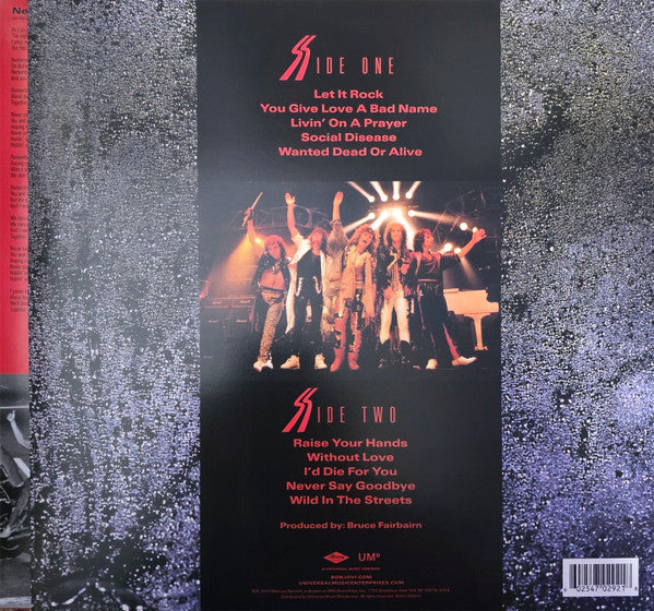 Bon Jovi : Slippery When Wet (LP, Album, RE, 180)