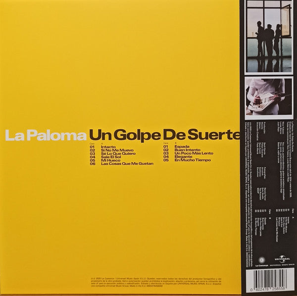 La Paloma (2) : Un Golpe de Suerte (LP, Album, Sig)