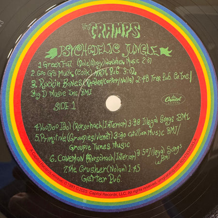 The Cramps : Psychedelic Jungle (LP, Album, RE)
