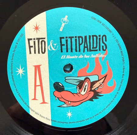 Fito & Fitipaldis : El Monte De Los Aullidos (LP, Album, 140)