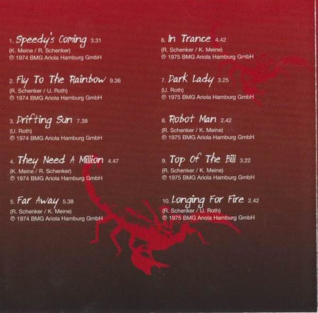 Scorpions : Hot & Slow (Best Masters Of The 70's) (CD, Comp, RE, Son)