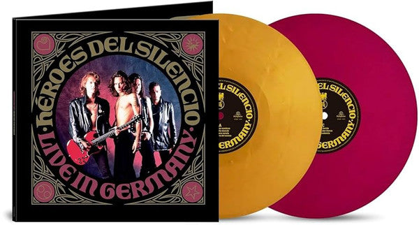 Héroes Del Silencio : Live In Germany (2xLP, Album, Ltd, RE, Gol)