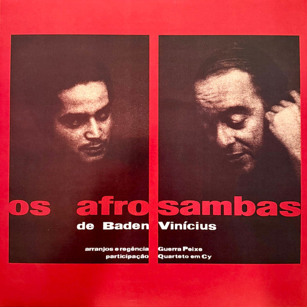 Baden Powell E Vinicius De Moraes : Os Afro Sambas (LP, Album, RE, Red)