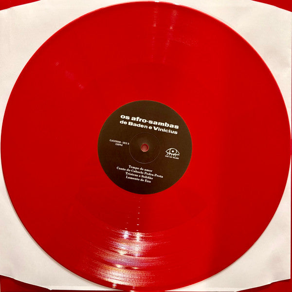 Baden Powell E Vinicius De Moraes : Os Afro Sambas (LP, Album, RE, Red)