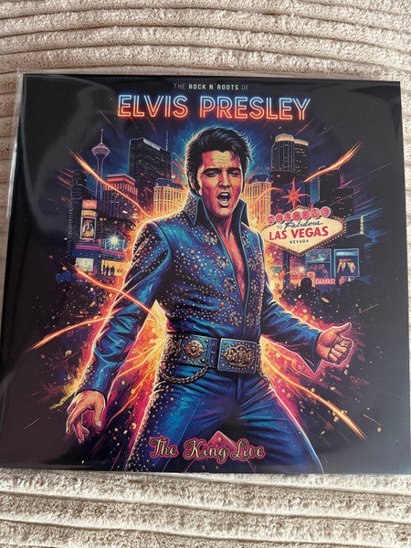 Elvis Presley : The Rock N Roots of Elvis Presley The King Live (LP)