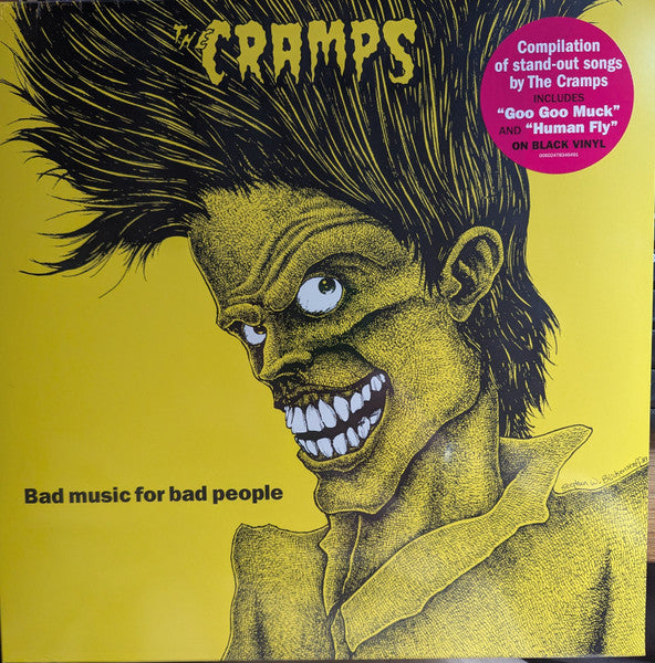 The Cramps : Bad Music For Bad People (LP, Comp, RE)