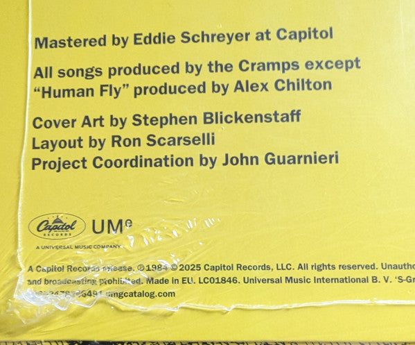 The Cramps : Bad Music For Bad People (LP, Comp, RE)