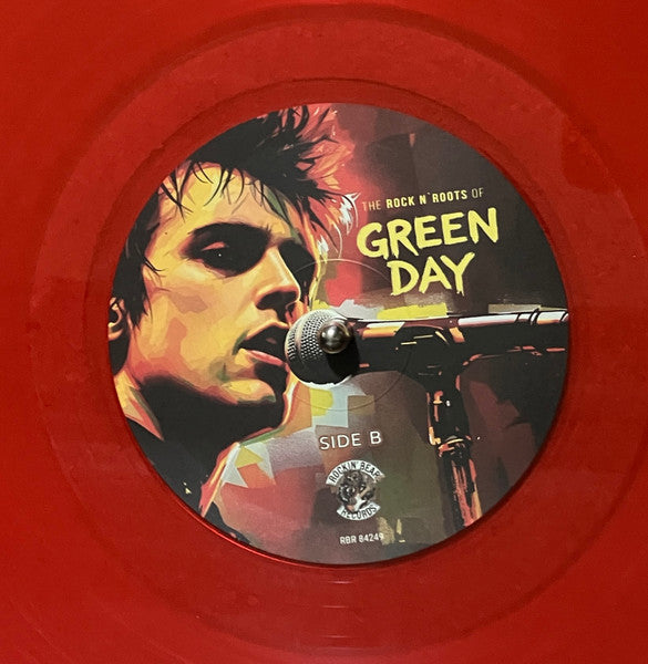 Green Day : The Rock N' Roots Of Green Day (LP, Unofficial, Red)
