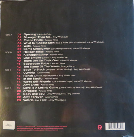 Amy Winehouse, Antonio Pinto : Amy (The Original Soundtrack) (2xLP, Album)