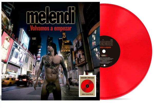 Melendi : Volvamos A Empezar (LP, Album, Ltd, RE, Red)