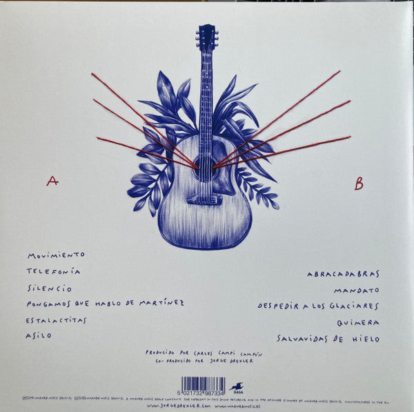 Jorge Drexler : Salvavidas De Hielo (LP, Album, RE, 180)
