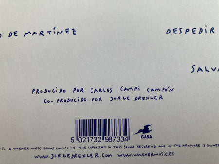 Jorge Drexler : Salvavidas De Hielo (LP, Album, RE, 180)