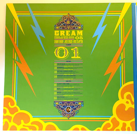 Cream (2) : Royal Albert Hall (London May 2-3-5-6 2005) (3xLP, Album, Ltd, RE, Blu)