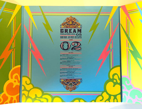 Cream (2) : Royal Albert Hall (London May 2-3-5-6 2005) (3xLP, Album, Ltd, RE, Blu)