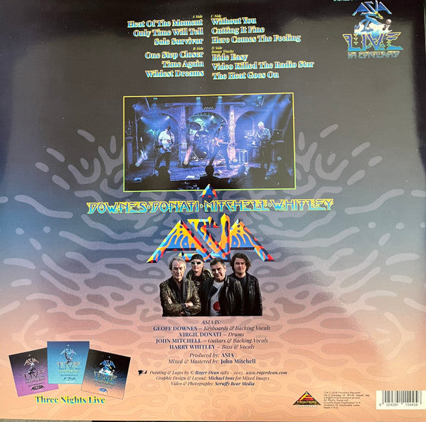 Asia (2) : Live In England - Live Performance Of Asia (Night One) (2xLP, Album)
