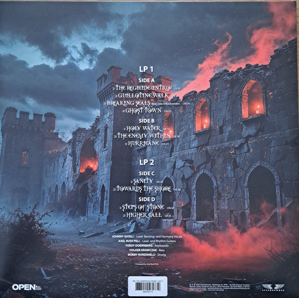 Axel Rudi Pell : Ghost Town (2xLP, Album, Ltd, Red)