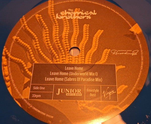 The Chemical Brothers : Leave Home (12", RSD, Single, Ltd, RE, Blu)
